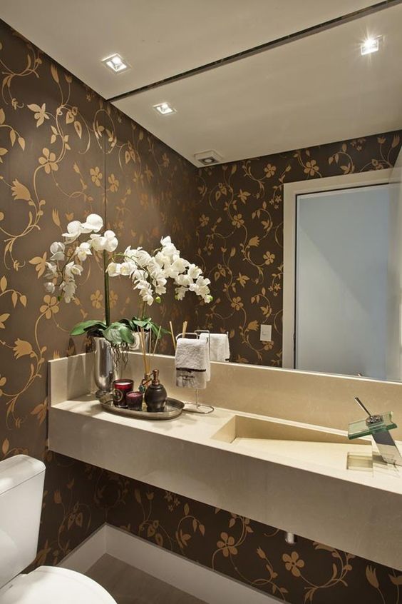 O papel de parede transforma os ambientes (Foto: Reprodução)